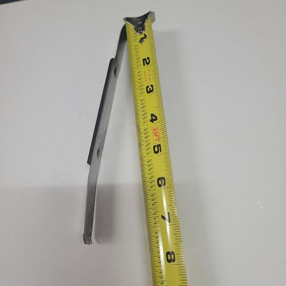 MCM Ice Tongs for Ice Bucket Stainless Steel & Wood Trim Made in Japan 7" - Picture 2 of 4